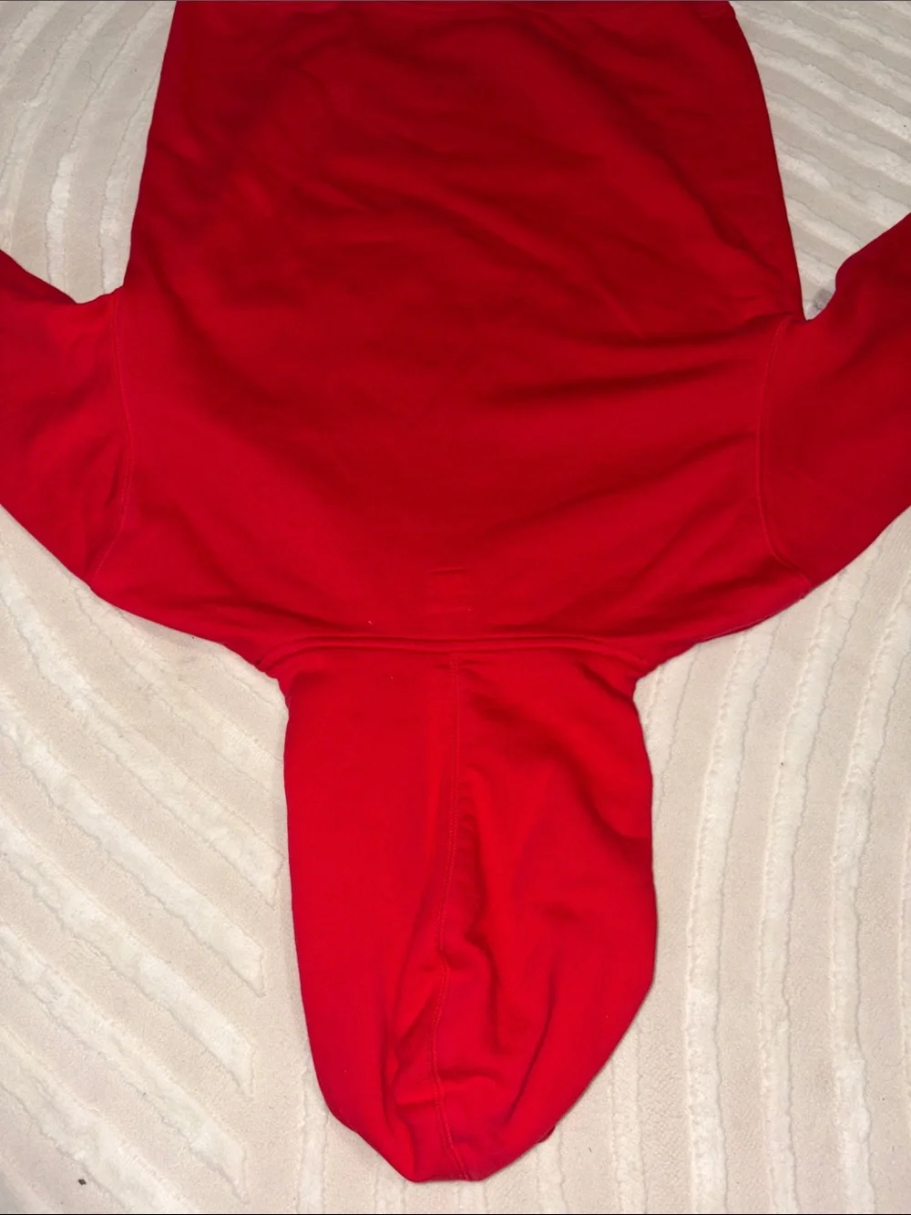 GAP Red Pullover Hoodie with Navy White Logo